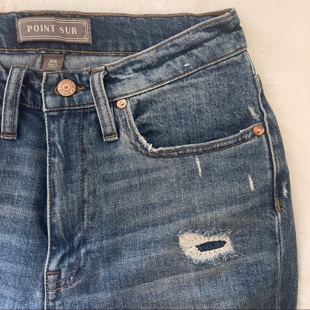 Point Sur Raw Hem Jeans